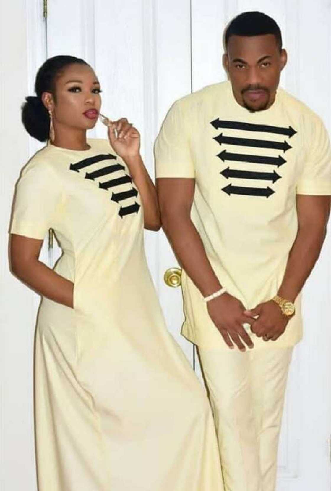 African fashion style for couples African fashion style for couples