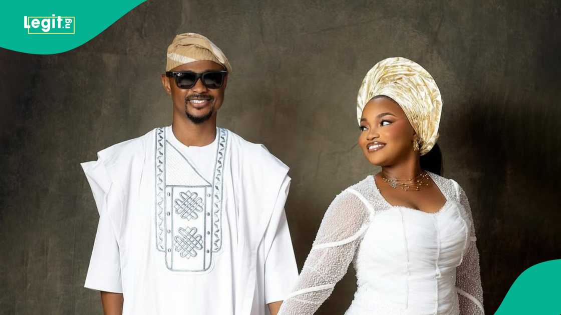 Ayokumi Alabi welcomes her first bay with her husband Ayokumi Alabi welcomes her first bay with her husband