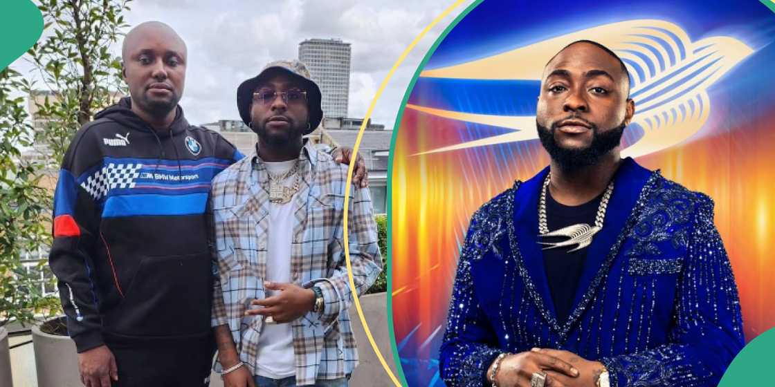 Davido sweetly celebrates aide Isreal DMW’s birthday