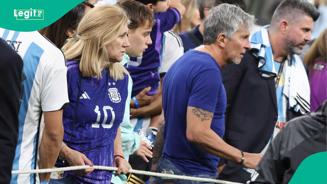 Celia Cuccuttini, Jorge Messi, Argentina, 2022 FIFA World Cup, Qatar.