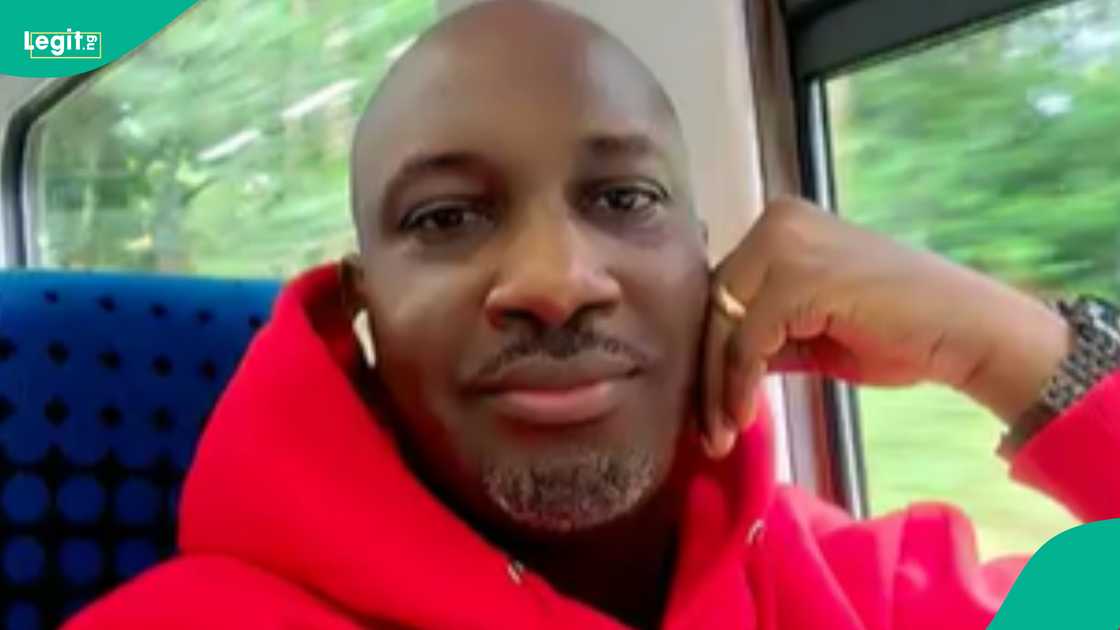 A Nigerian lawyer laments as his car’s engine gets knocked out due to the heavy rainfall in Lagos.