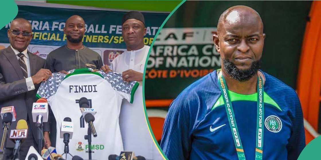 Finidi George finally clear the air on his resignation Finidi George finally clear the air on his resignation
