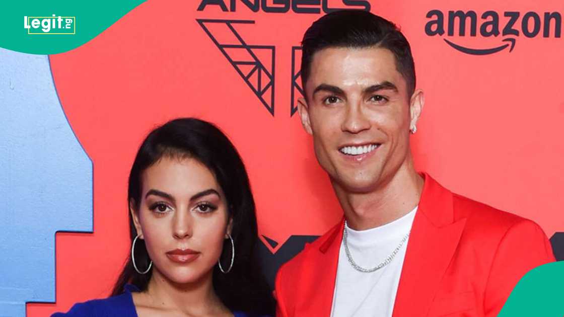 Lionel Messi’s wife, Antonella Roccuzzo, Cristiano Ronaldo's fiancée, Georgina Rodriguez.