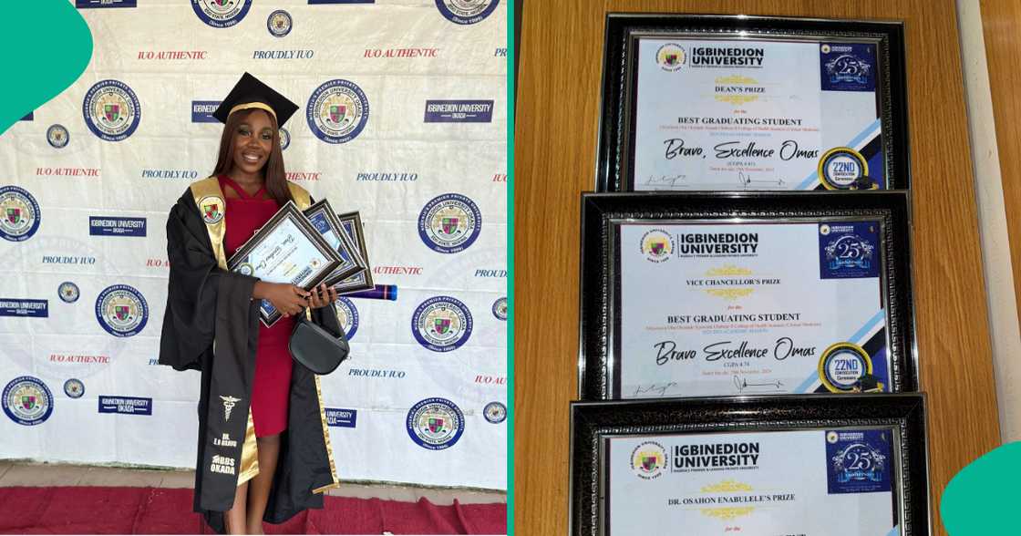 Reactions trail unusual name of Igbinedion University female graduate