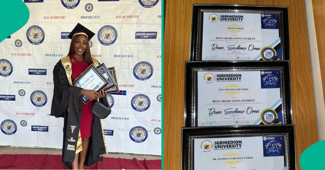 Reactions trail unusual name of Igbinedion University female graduate Reactions trail unusual name of Igbinedion University female graduate