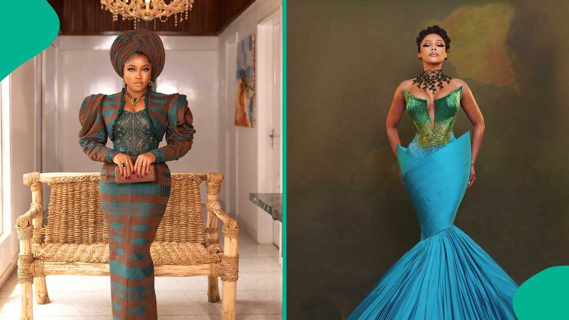 Veekee James and Bonang rock classy outfits