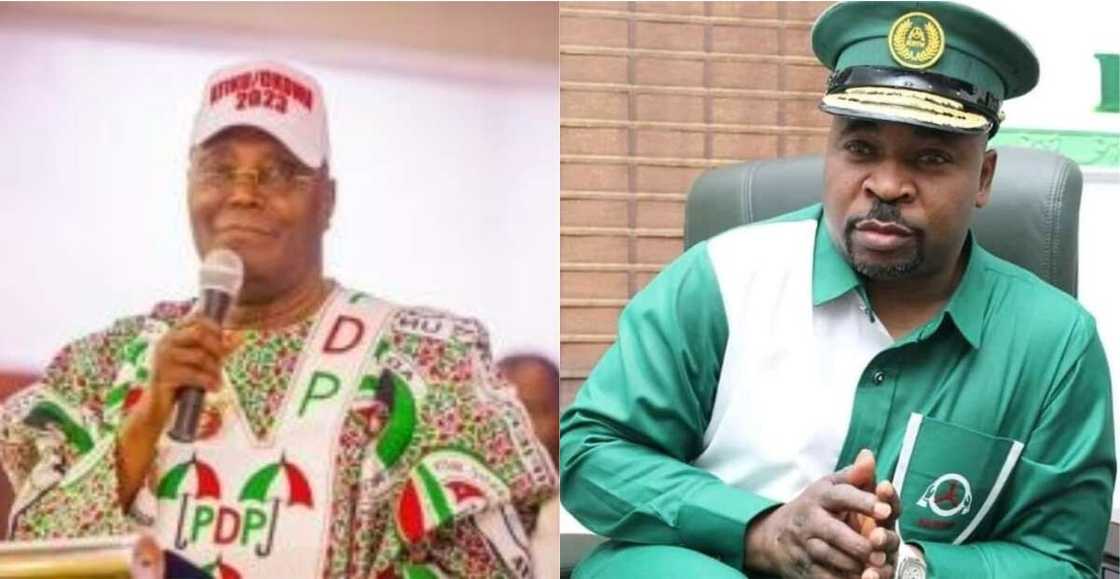 Atiku speaks on Oluomo influence