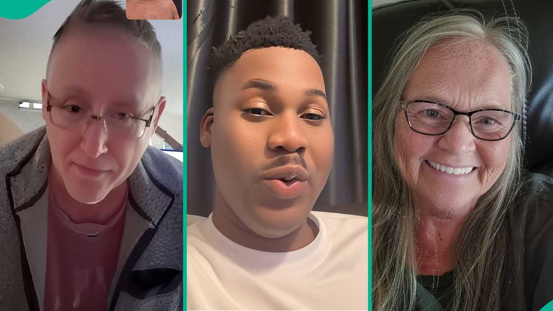 Young man shows off White couple who sponsored his education in Nigeria for years