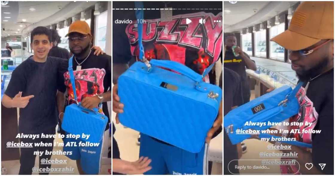 Davido buys $2 million (N1.4b) designer bag.