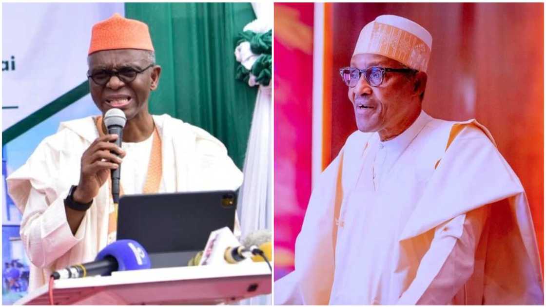 President Muhammadu Buhari/Nasir El-Rufai/Naira Redesign/Aso Rock President Muhammadu Buhari/Nasir El-Rufai/Naira Redesign/Aso Rock