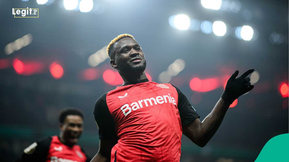 Victor Boniface, Leverkusen, Nigeria, Germany, DFB Cup, FC Koln. Victor Boniface, Leverkusen, Nigeria, Germany, DFB Cup, FC Koln.