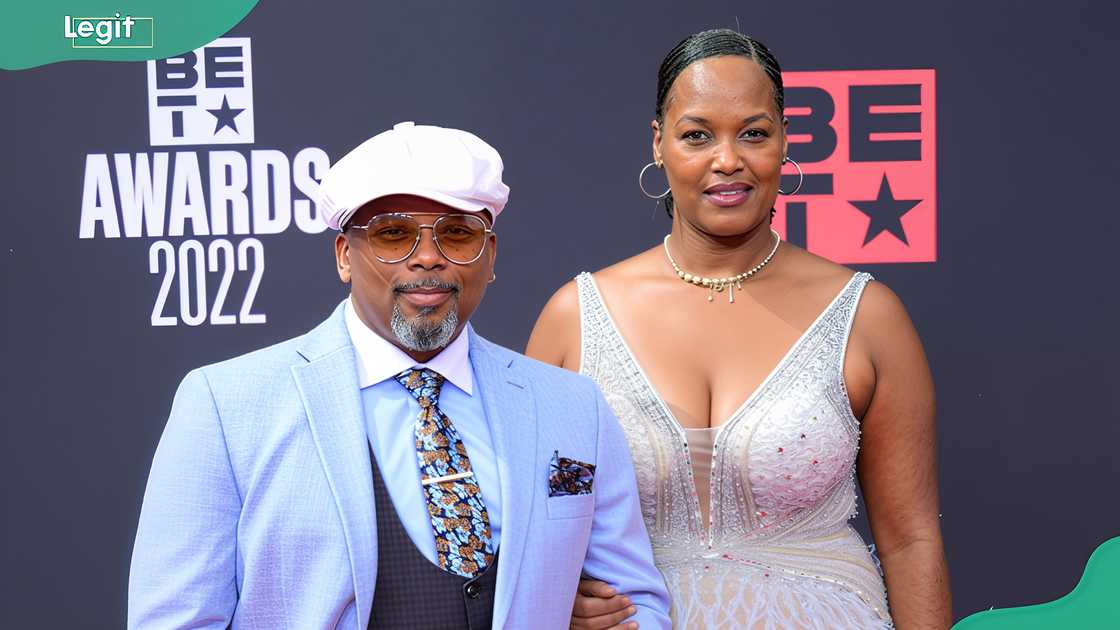 Carl Anthony Payne II and Melika Payne at Microsoft Theater in Los Angeles, California Carl Anthony Payne II and Melika Payne at Microsoft Theater in Los Angeles, California