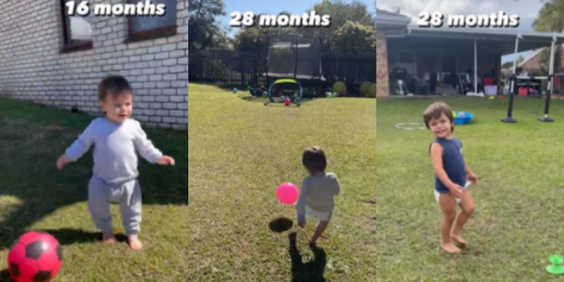 Reactions as Baby Shows Off Different Football Skills in Viral Video Reactions as Baby Shows Off Different Football Skills in Viral Video