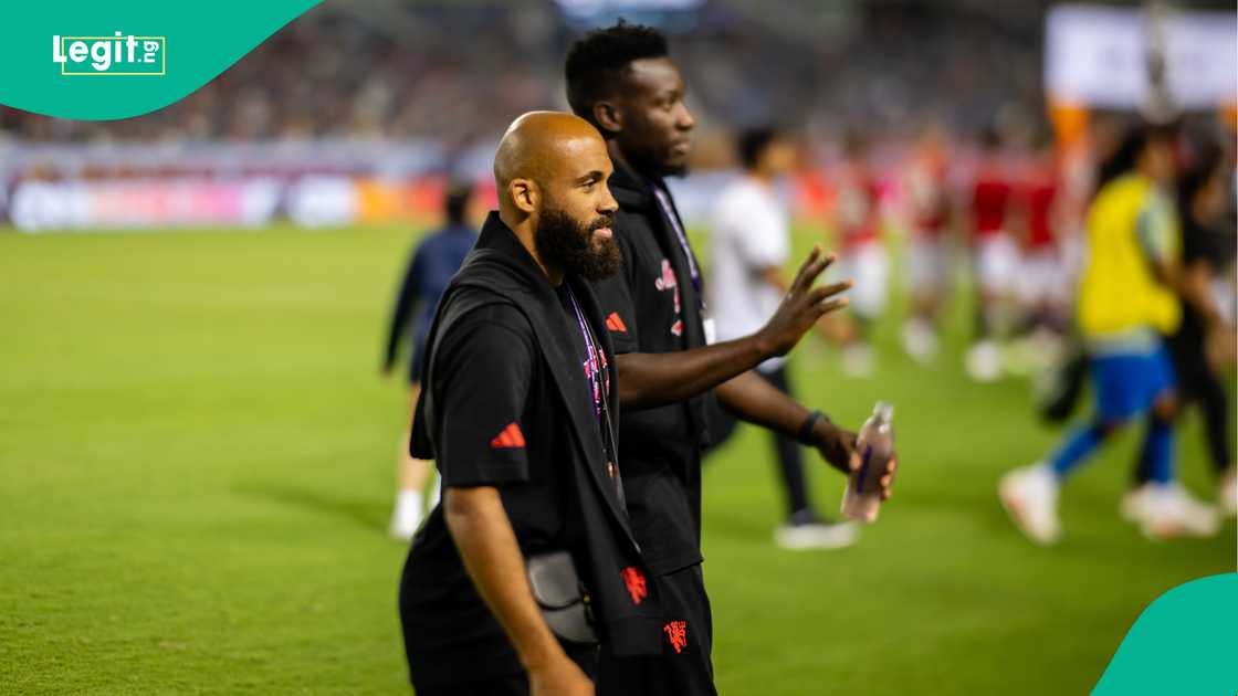 Bryan Mbeumo, Andre Onana, Manchester United, Premier League Summer Series, English football Bryan Mbeumo, Andre Onana, Manchester United, Premier League Summer Series, English football