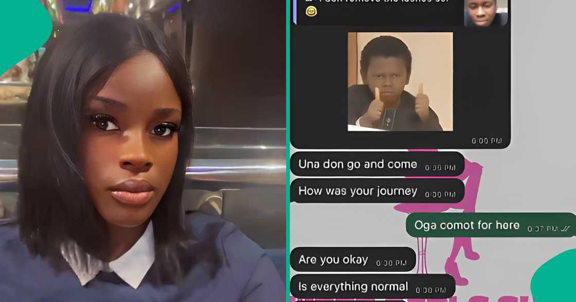 Lady trends after posting her chat with her ex-boyfriend whom she blocked a year ago Lady trends after posting her chat with her ex-boyfriend whom she blocked a year ago