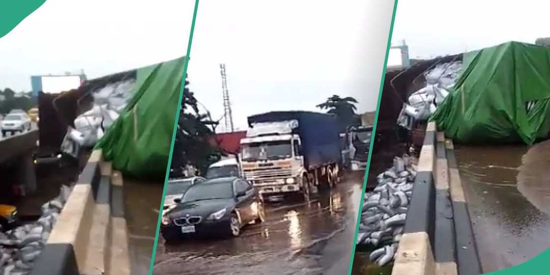 Otedola Bridge, Lagos, Ojodu Berger, Truck, Accident Otedola Bridge, Lagos, Ojodu Berger, Truck, Accident