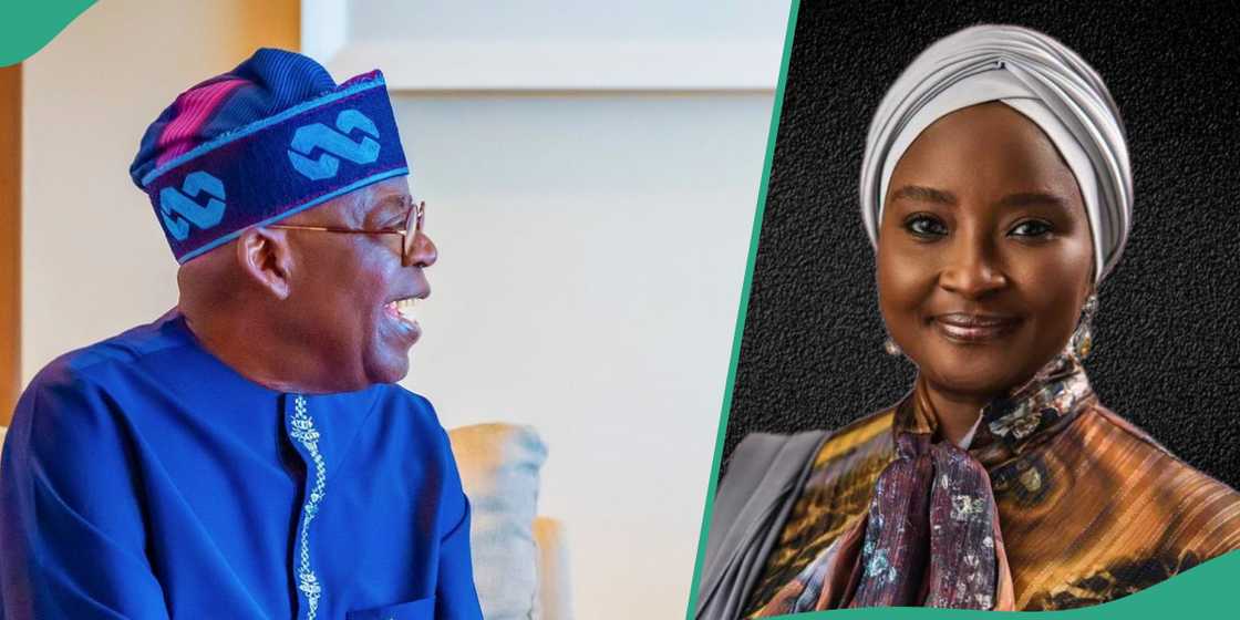 Zainab Shinkafi: Tinubu reacts as Abubakar Atiku Bagudu's wife wins international election Zainab Shinkafi: Tinubu reacts as Abubakar Atiku Bagudu's wife wins international election
