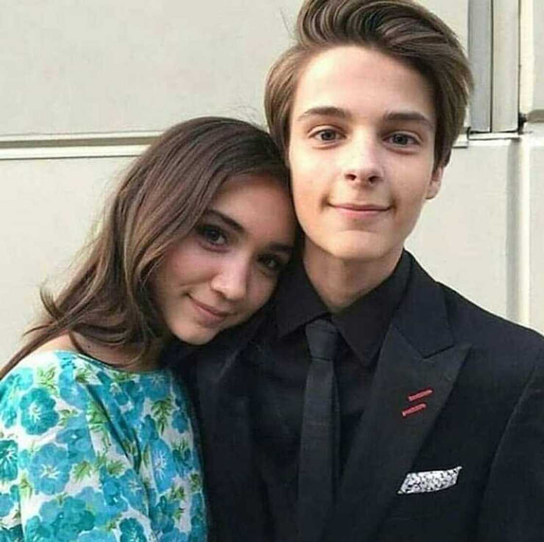 Corey Fogelmanis and Rowan Blanchard Corey Fogelmanis and Rowan Blanchard