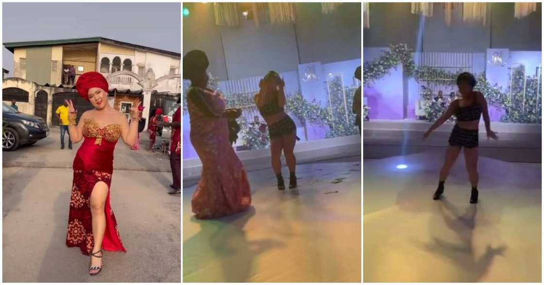 Sunmi Kim, Korean lady dances at NIgerian wedding, Korean lady in heels at Nigerian wedding Sunmi Kim, Korean lady dances at NIgerian wedding, Korean lady in heels at Nigerian wedding