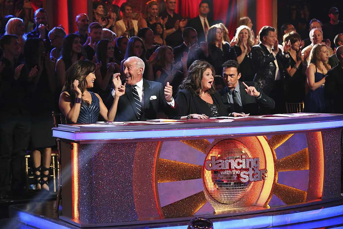 Abby Lee Miller of "Dance Moms" joined as a guest judge alongside Len Goodman, Bruno Tonioli and Carrie Ann Inaba on "Dancing with the Stars