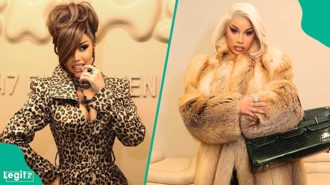 Cardi B became emotional on stage while addressing fans during her tour opening performance. Cardi B became emotional on stage while addressing fans during her tour opening performance.