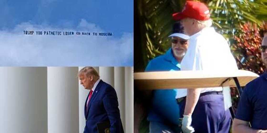 This is what Trump is spotted doing after living White House amid more criticism This is what Trump is spotted doing after living White House amid more criticism