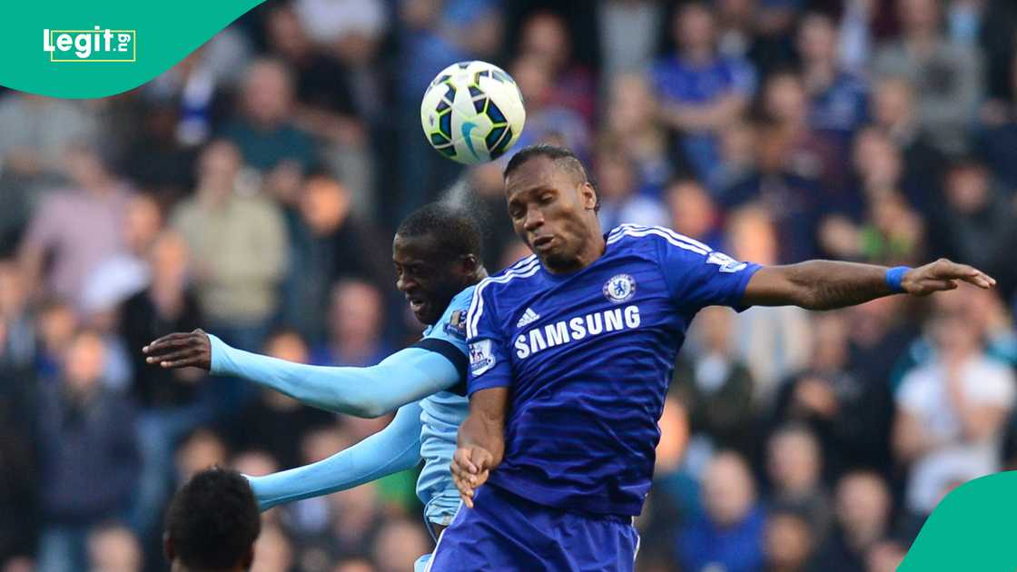 Yaya Toure, Manchester City, Didier Drogba, Chelsea, Premier League, Ivory Coast Yaya Toure, Manchester City, Didier Drogba, Chelsea, Premier League, Ivory Coast