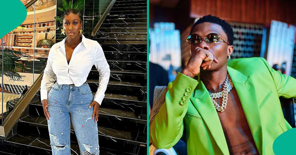 Raunchy images of BBNaija housemate and Wizkid leaks