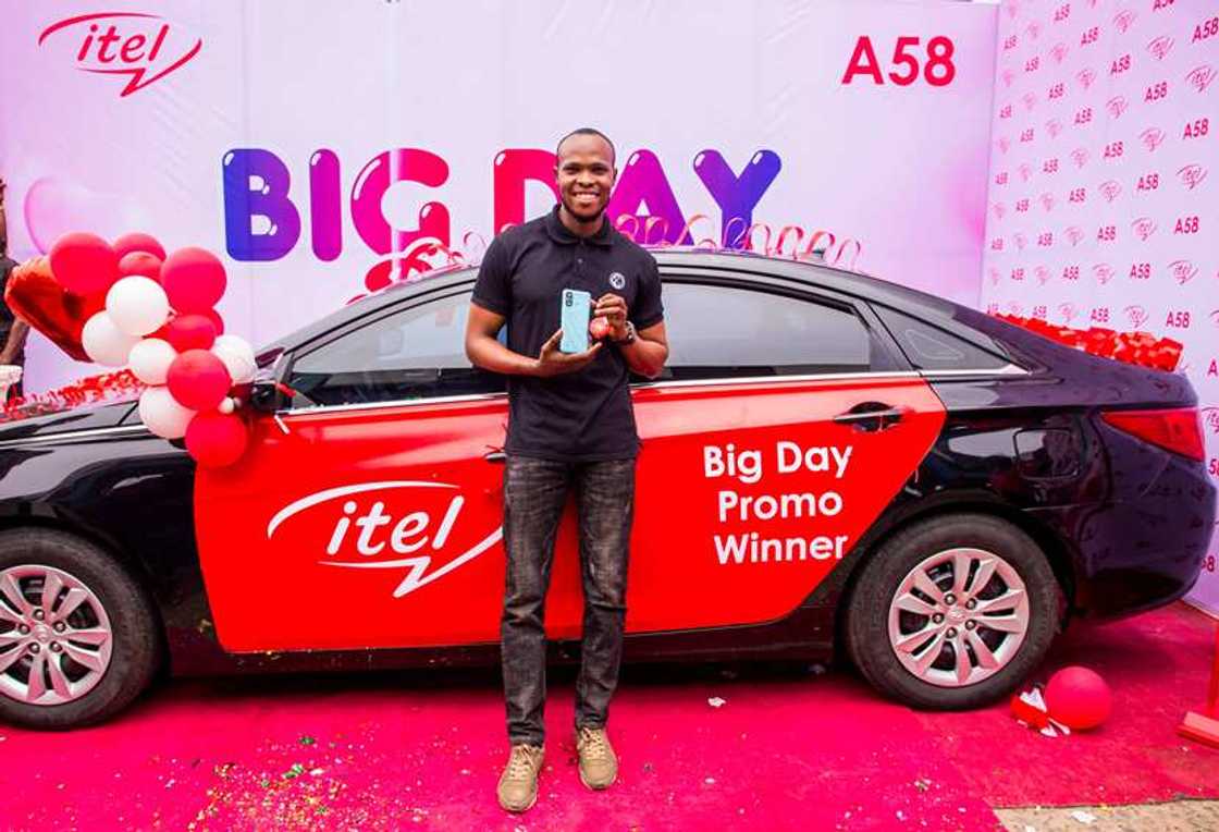 Customer Wins Brand New Car in itel BIG DAY Promo, Vows to Enjoy Better Life with itel Customer Wins Brand New Car in itel BIG DAY Promo, Vows to Enjoy Better Life with itel
