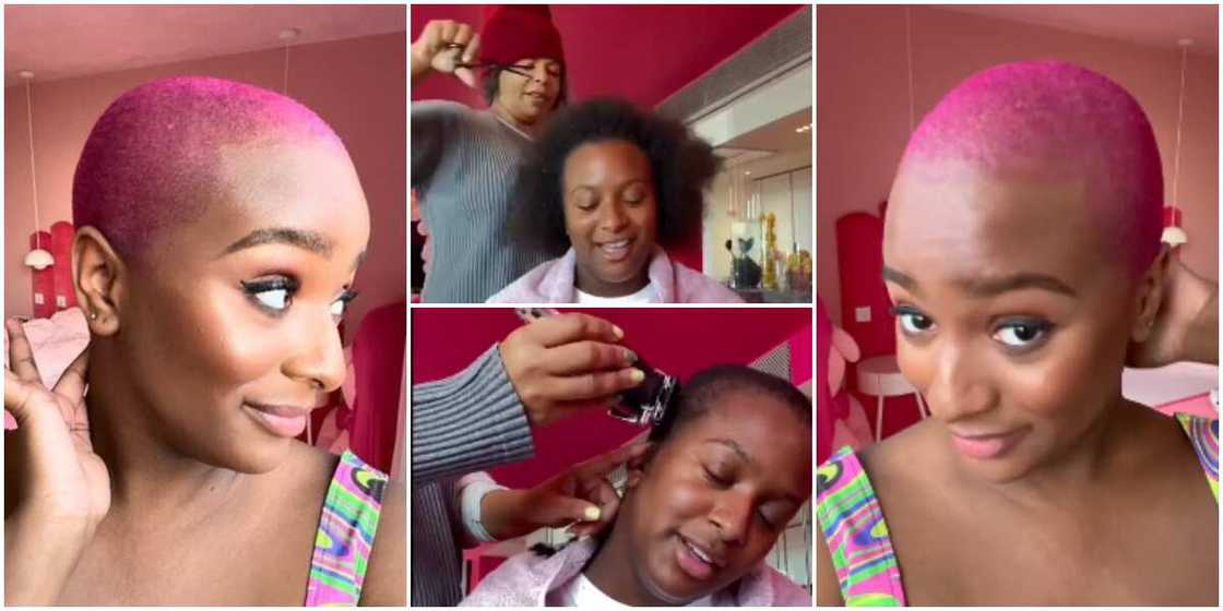 DJ Cuppy cuts off hair DJ Cuppy cuts off hair
