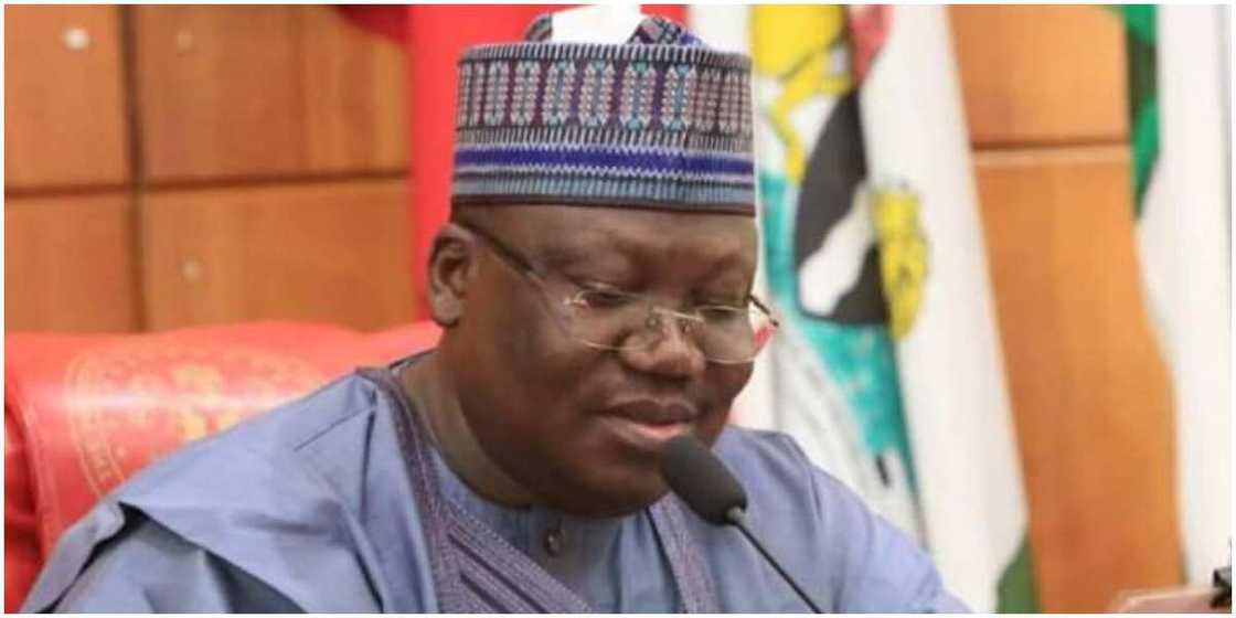 Senate President, Ahmad Lawan, has warned against frivolous spending after approval of N2.3 trillion loan for President Muhammadu Buhari Senate President, Ahmad Lawan, has warned against frivolous spending after approval of N2.3 trillion loan for President Muhammadu Buhari