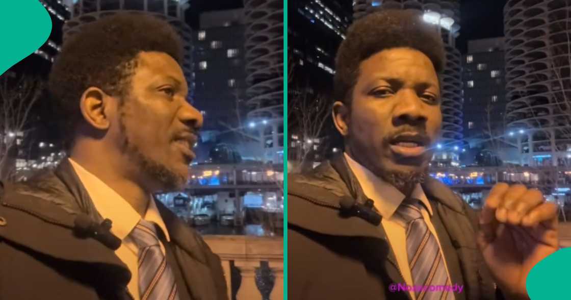 Nigerian man shares his observation 5 minutes after arriving in United States Nigerian man shares his observation 5 minutes after arriving in United States