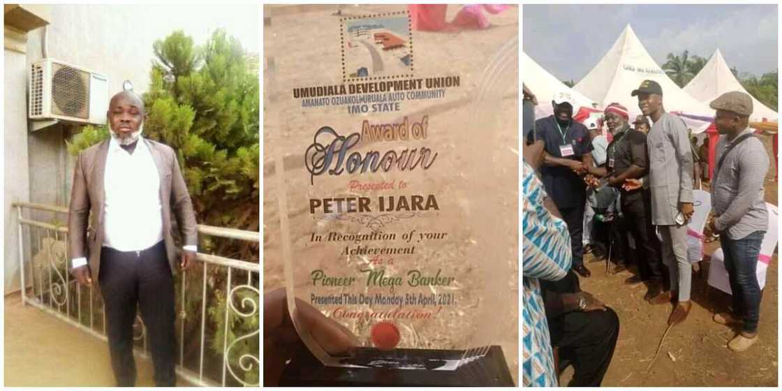 Nigerians React as Community Honour Man for His Achievement as the First Bank Manager in Their History Nigerians React as Community Honour Man for His Achievement as the First Bank Manager in Their History