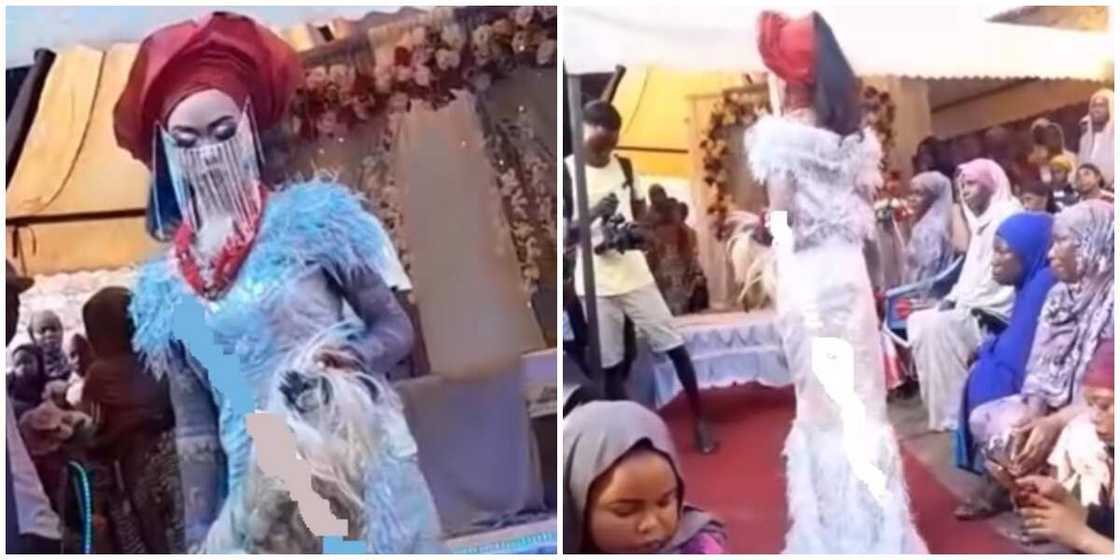 Bride in traditional attire Bride in traditional attire