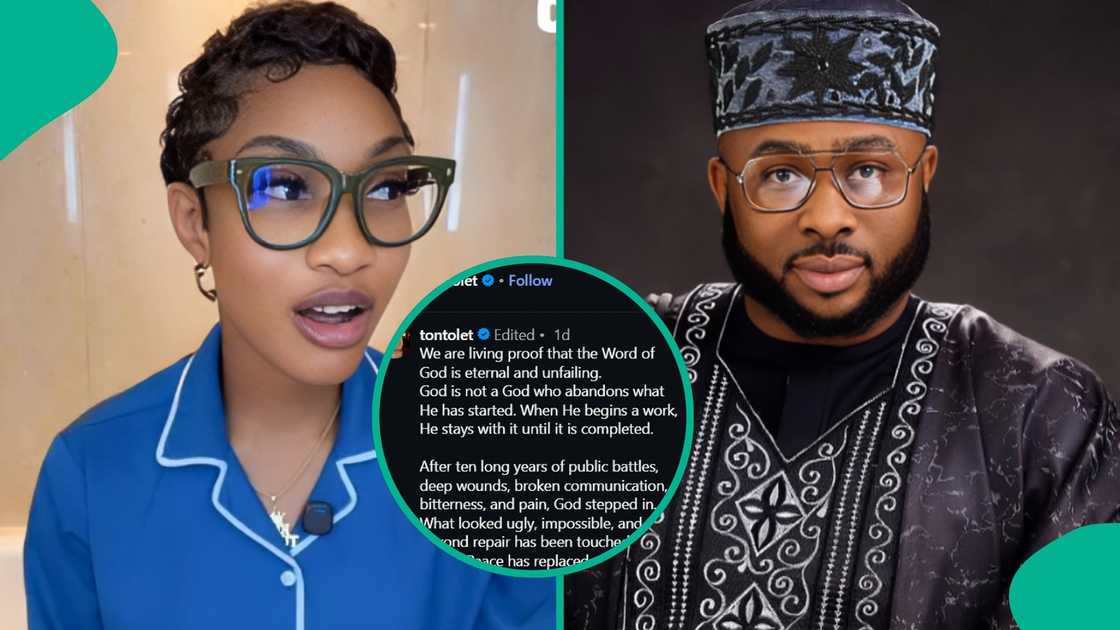 Tonto dikeh reconciles to Olakunle Churchill after 10 years Tonto dikeh reconciles to Olakunle Churchill after 10 years
