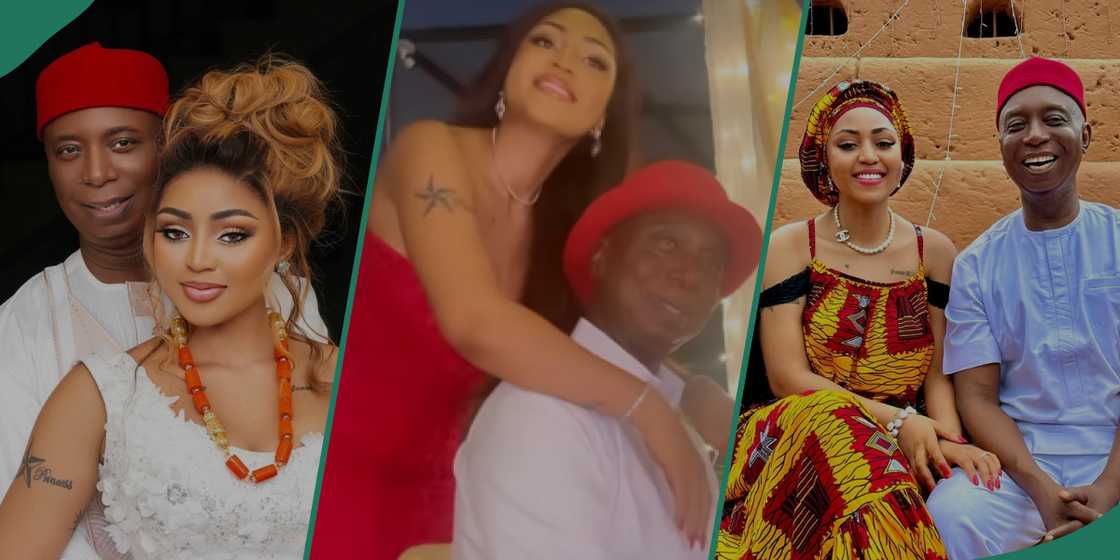 Regina Daniels and Ned Nwoko inspire fans as they step out for anniversary dinner. Regina Daniels and Ned Nwoko inspire fans as they step out for anniversary dinner.