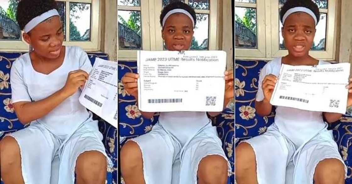 Joy Ejikeme reacts after being accused of manipulating JAMB score Joy Ejikeme reacts after being accused of manipulating JAMB score