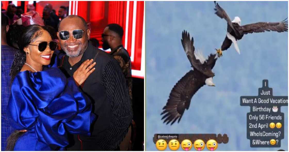 Iyabo Ojo's Paulo shares plan for 56th birthday vacation. Iyabo Ojo's Paulo shares plan for 56th birthday vacation.