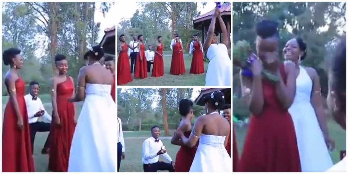 Best proposal ever? Social media reacts as groomsman proposes to bridesmaid in viral video Best proposal ever? Social media reacts as groomsman proposes to bridesmaid in viral video