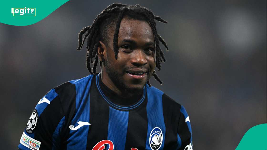 Ademola Lookman, Atalanta, Sturm Graz, Gewiss Stadium, Bergamo, Italy, UEFA Champions League. Ademola Lookman, Atalanta, Sturm Graz, Gewiss Stadium, Bergamo, Italy, UEFA Champions League.