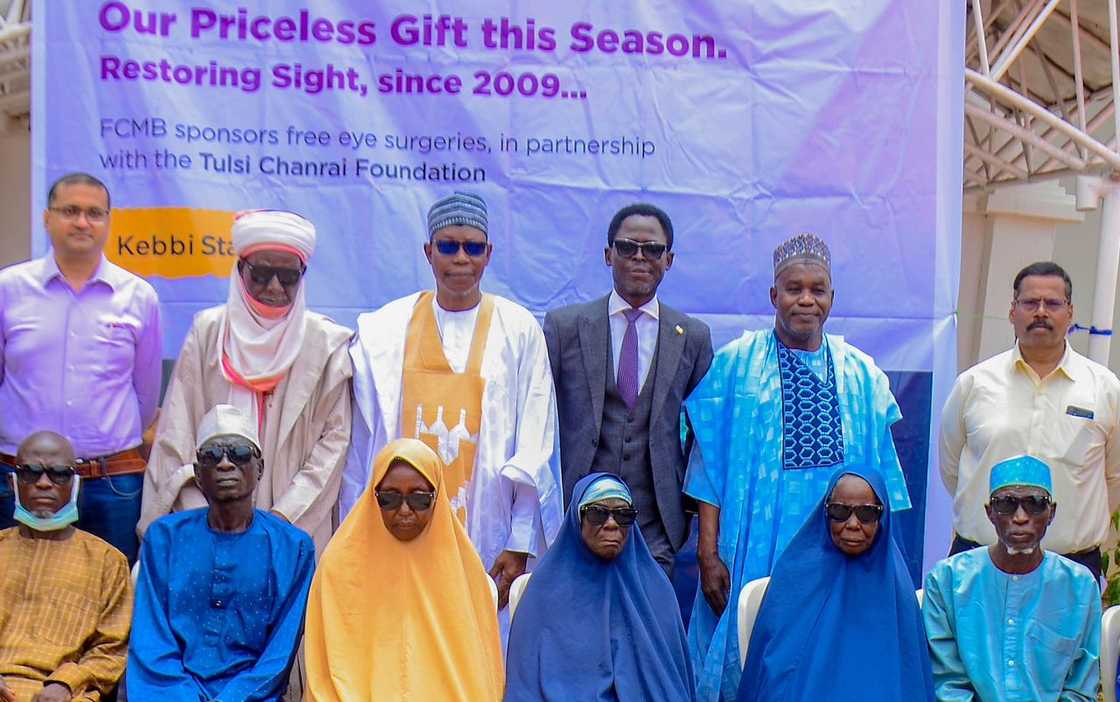 FCMB, Tulsi Chanrai Restore Vision for 150,000 in Kebbi State FCMB, Tulsi Chanrai Restore Vision for 150,000 in Kebbi State