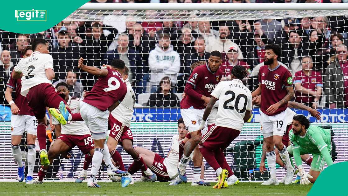 Callum Wilson, David Raya, Pablo Felipe, Arsenal, West Ham.