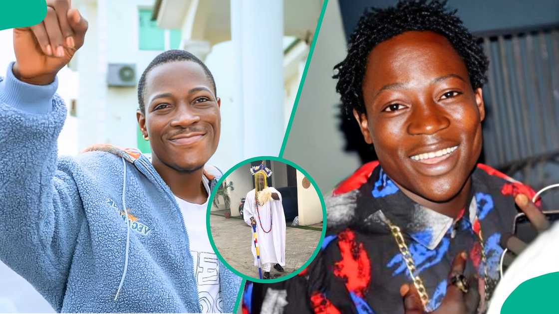 DJ Chicken declares himself global king, trends online after self-coronation in an Instagram video