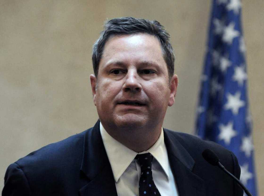 US envoy Mike Hammer, seen in 2012
on a visit to Honduras, will head to Ethiopia to encourage an end to renewed fighting with Tigrayan rebels US envoy Mike Hammer, seen in 2012
on a visit to Honduras, will head to Ethiopia to encourage an end to renewed fighting with Tigrayan rebels