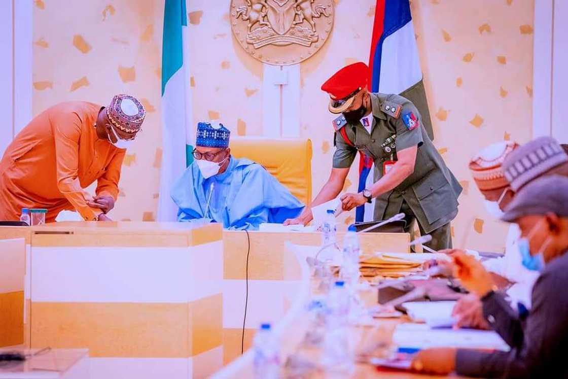 Federal Executive Council meeting Federal Executive Council meeting