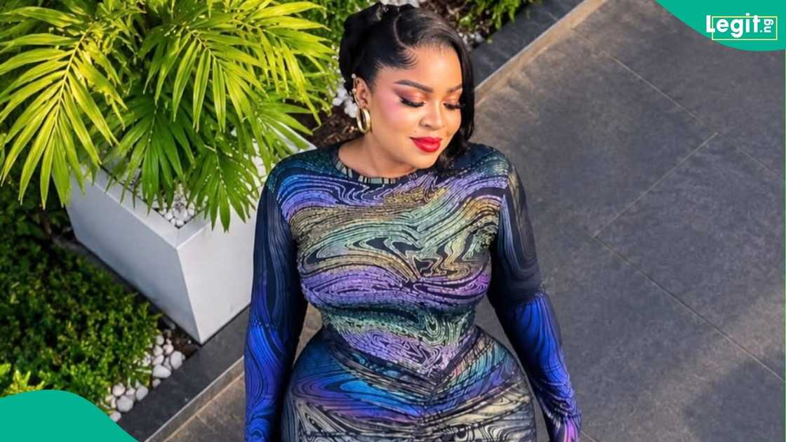 Bimbo Afolayan's striking appearance at AFRIMEK event sparks reactions on social media Bimbo Afolayan's striking appearance at AFRIMEK event sparks reactions on social media