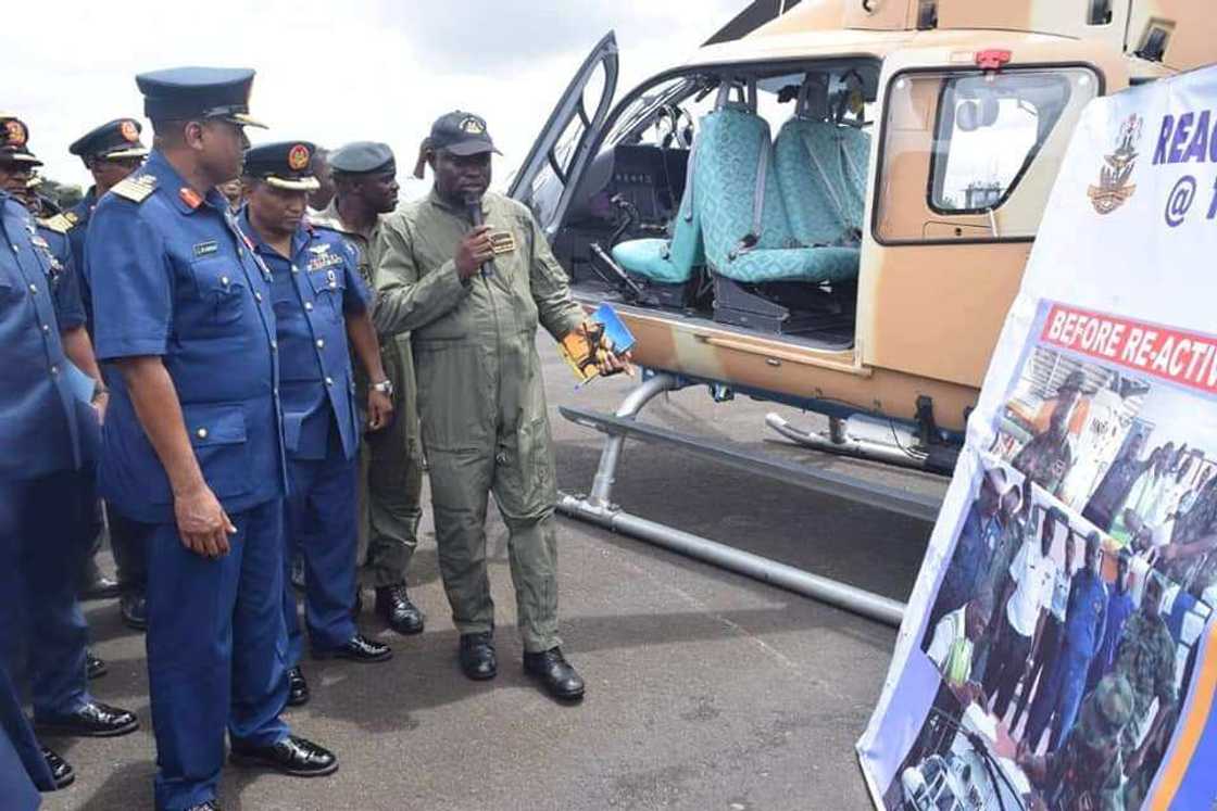 Hotuna: Yadda sojojin saman Najeriya suka kera sabon jirgin sama mai saukar Ungulu Hotuna: Yadda sojojin saman Najeriya suka kera sabon jirgin sama mai saukar Ungulu