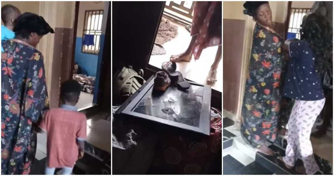 Family drama, woman throws man out, wife throws husband out, wife catches husband cheating, wife sends husband out half-naked Family drama, woman throws man out, wife throws husband out, wife catches husband cheating, wife sends husband out half-naked