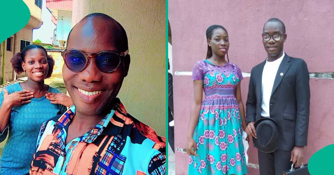 Man hails wife for calling him big man desptie his status Man hails wife for calling him big man desptie his status