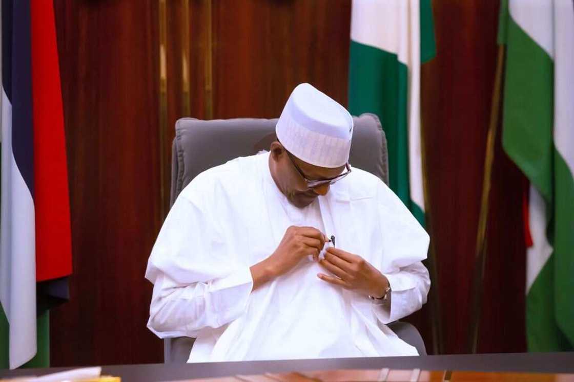 Shugaban kasa, Muhammadu Buhari. Shugaban kasa, Muhammadu Buhari.